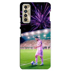 Чехлы Лео Месси в Майами на TECNO Camon 17P (CG7n) (Месси в Майами)