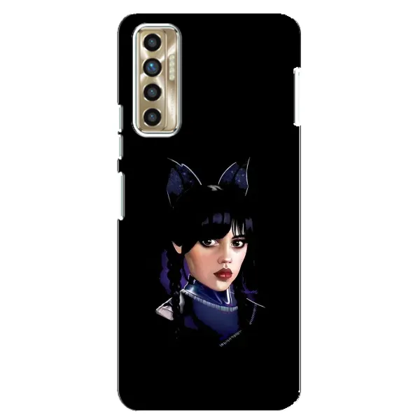 Чехол с рисунком «Милая Уэнсдей» для TECNO Camon 17P (CG7n) Чехол с рисунком «Милая Уэнсдей» для TECNO Camon 17P (CG7n)