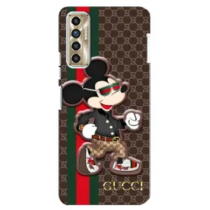 Чехлы Бренд GUCCI для TECNO Camon 17P (CG7n) (Маус Гуччи)