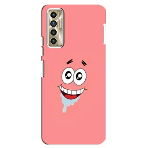 Чехлы с Патриком на TECNO Camon 17P (CG7n) (Мордочка Патрика)