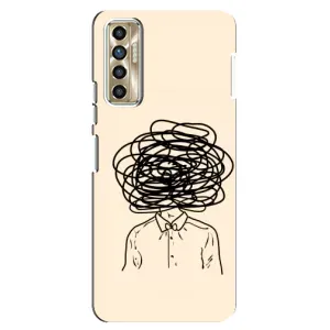 Чехлы со смыслом для TECNO Camon 17P (CG7n) (Мысли)
