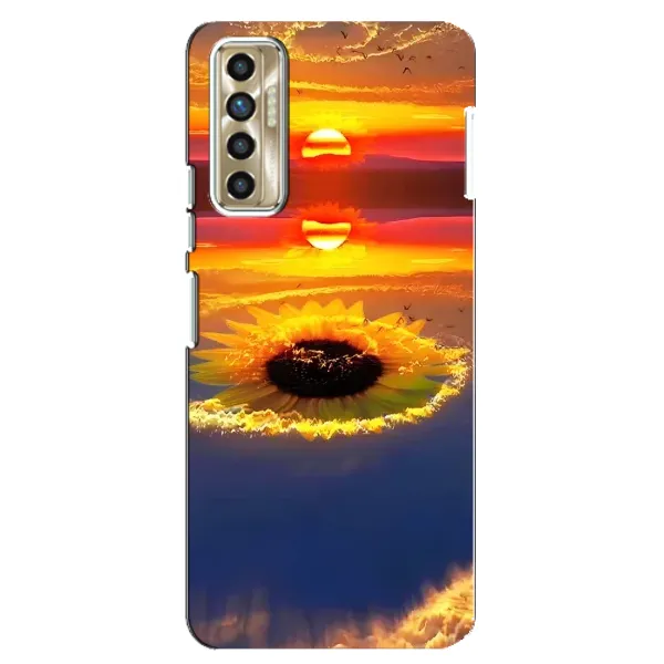 Чехол с рисунком «Небо подсолнух» для TECNO Camon 17P (CG7n) Чехол с рисунком «Небо подсолнух» для TECNO Camon 17P (CG7n)