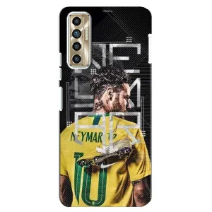 Силиконовый Чехол TECNO Camon 17P (CG7n) (Neymar 10)