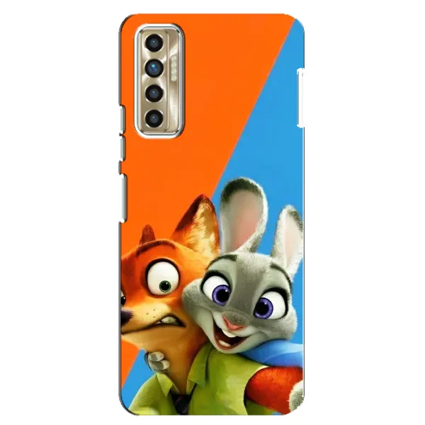 Чехол с рисунком «Ник и Хопс» для TECNO Camon 17P (CG7n) Чехол с рисунком «Ник и Хопс» для TECNO Camon 17P (CG7n)