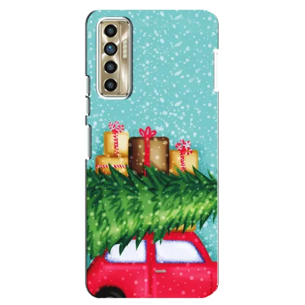 Чехол с рисунком «Новогодние подарки» для TECNO Camon 17P (CG7n) Чехол с рисунком «Новогодние подарки» для TECNO Camon 17P (CG7n)