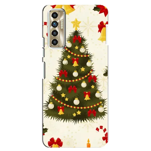 Чехол с рисунком «Новогодний принт» для TECNO Camon 17P (CG7n) Чехол с рисунком «Новогодний принт» для TECNO Camon 17P (CG7n)