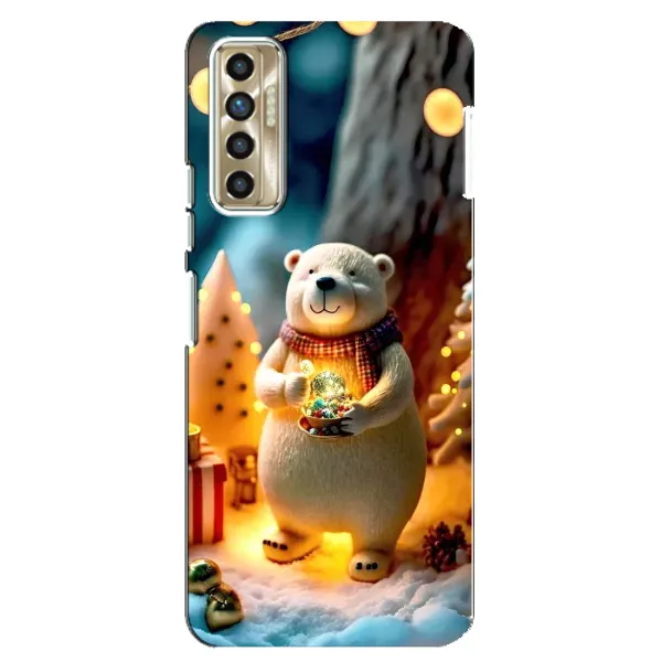 Чехол с рисунком «Новогодний ведмеженок» для TECNO Camon 17P (CG7n) Чехол с рисунком «Новогодний ведмеженок» для TECNO Camon 17P (CG7n)