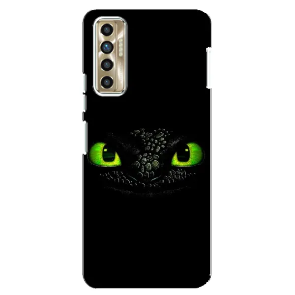 Чехол с рисунком «Глаза Беззубика» для TECNO Camon 17P (CG7n) Чехол с рисунком «Глаза Беззубика» для TECNO Camon 17P (CG7n)