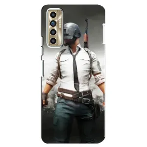 Чохол з картинкою "Герой Pubg" на TECNO Camon 17P (CG7n) (Пабг)