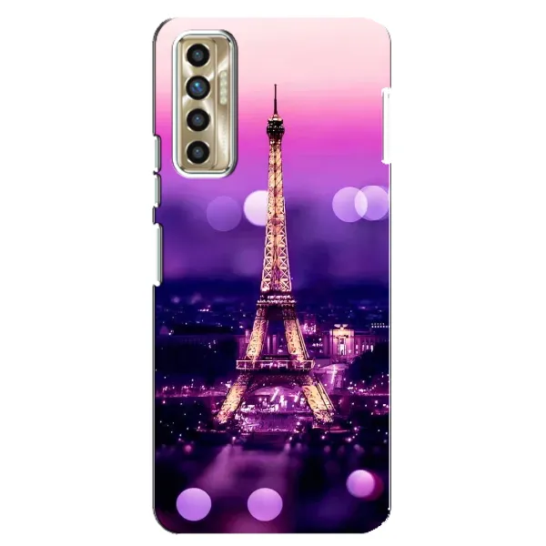 Чехол с рисунком «Париж башня» для TECNO Camon 17P (CG7n) Чехол с рисунком «Париж башня» для TECNO Camon 17P (CG7n)
