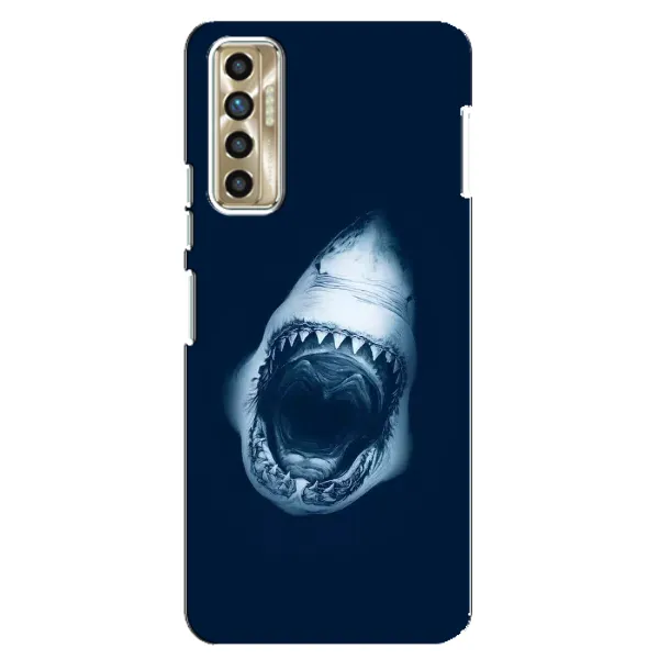 Чехол с рисунком «Пасть Акулы» для TECNO Camon 17P (CG7n) Чехол с рисунком «Пасть Акулы» для TECNO Camon 17P (CG7n)