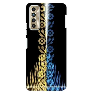 Силіконовый Чохол на TECNO Camon 17P (CG7n) (Патріотична вишиванка)