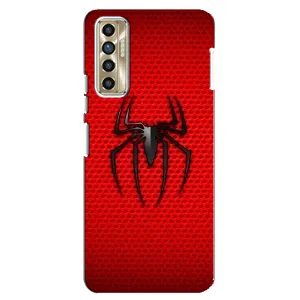 Чехол Супергерой Человека Паука на TECNO Camon 17P (CG7n) (Паук марвел)