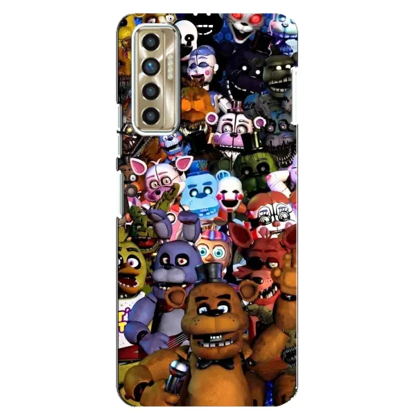Чехол с рисунком «Персонажи Фредди» для TECNO Camon 17P (CG7n) Чехол с рисунком «Персонажи Фредди» для TECNO Camon 17P (CG7n)
