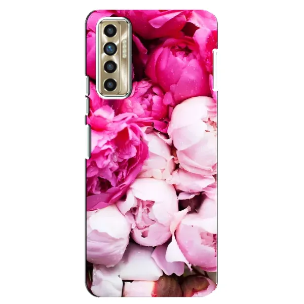 Чехол с рисунком «Пионы» для TECNO Camon 17P (CG7n) Чехол с рисунком «Пионы» для TECNO Camon 17P (CG7n)