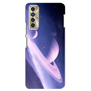 Чехлы КОСМОС для TECNO Camon 17P (CG7n) (Планета в космосе)