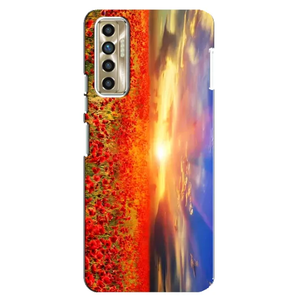 Чехол с рисунком «Поле тюльпанов» для TECNO Camon 17P (CG7n) Чехол с рисунком «Поле тюльпанов» для TECNO Camon 17P (CG7n)