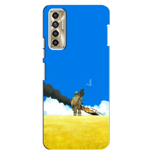 Чехол с рисунком «Попадание» для TECNO Camon 17P (CG7n) Чехол с рисунком «Попадание» для TECNO Camon 17P (CG7n)