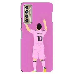 Чехлы Лео Месси в Майами на TECNO Camon 17P (CG7n) (Празднование Месси)