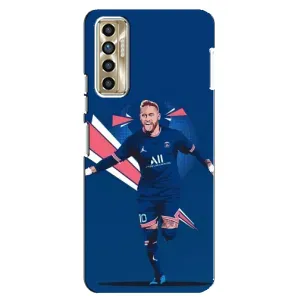 Силиконовый Чехол TECNO Camon 17P (CG7n) (Празднование Неймара)