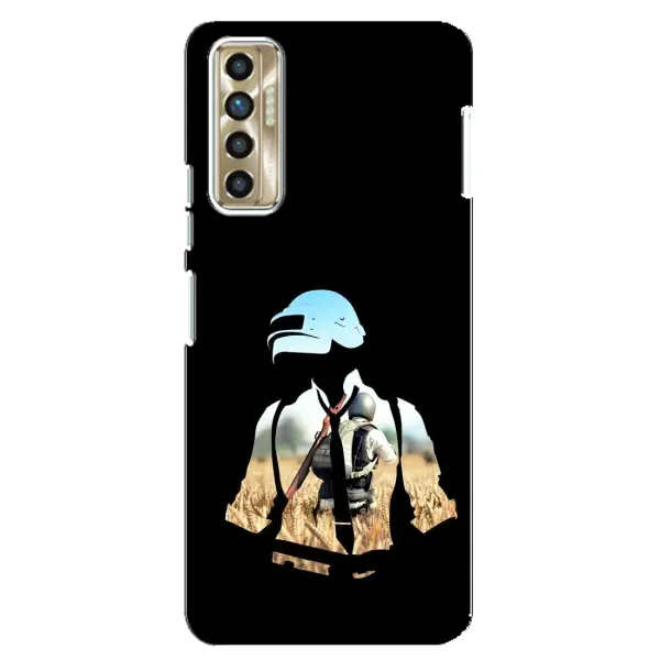 Чехол с рисунком «Пубг мен» для TECNO Camon 17P (CG7n) Чехол с рисунком «Пубг мен» для TECNO Camon 17P (CG7n)