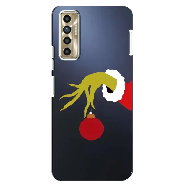 Чехол с рисунком «Рука Гринча» для TECNO Camon 17P (CG7n) Чехол с рисунком «Рука Гринча» для TECNO Camon 17P (CG7n)