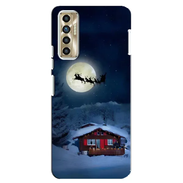 Чехол с рисунком «Санта» для TECNO Camon 17P (CG7n) Чехол с рисунком «Санта» для TECNO Camon 17P (CG7n)
