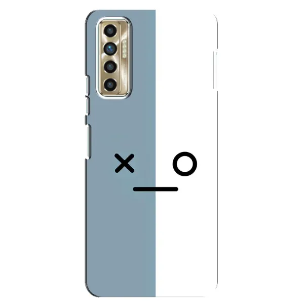 Чехол с рисунком «Серо-белый» для TECNO Camon 17P (CG7n) Чехол с рисунком «Серо-белый» для TECNO Camon 17P (CG7n)