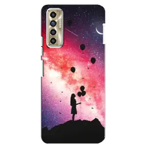 Силіконові Чохли Коханій людині для TECNO Camon 17P (CG7n) (Кулі в небі)