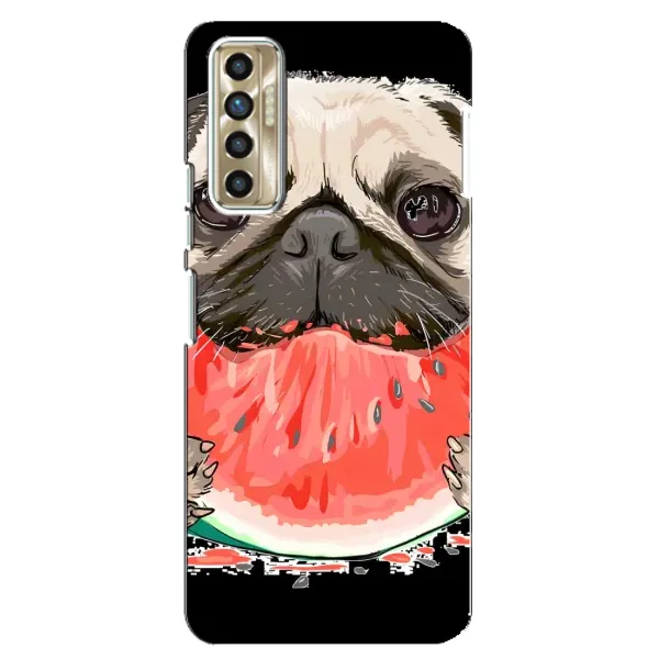 Чехол с рисунком «Смешной Мопс» для TECNO Camon 17P (CG7n) Чехол с рисунком «Смешной Мопс» для TECNO Camon 17P (CG7n)