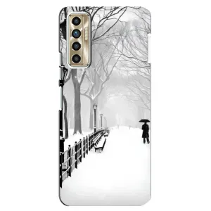 Чехлы на Новый Год TECNO Camon 17P (CG7n) (Снегом замело)