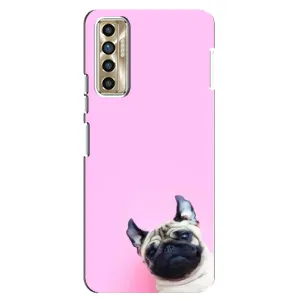 Бампер для TECNO Camon 17P (CG7n) с картинкой "Песики"