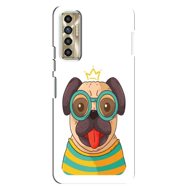 Чехол с рисунком «Собака Король» для TECNO Camon 17P (CG7n) Чехол с рисунком «Собака Король» для TECNO Camon 17P (CG7n)