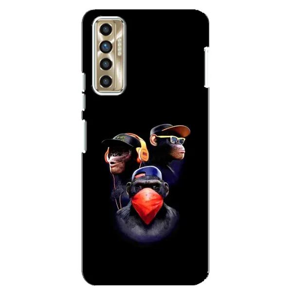 Чехол с рисунком «Три обезьяны» для TECNO Camon 17P (CG7n) Чехол с рисунком «Три обезьяны» для TECNO Camon 17P (CG7n)