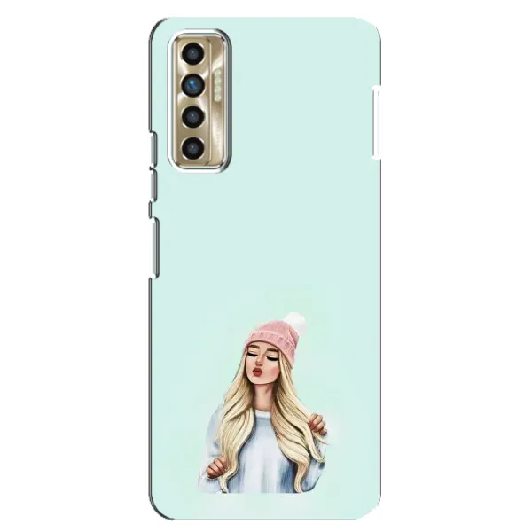 Чехол с рисунком «В шапке» для TECNO Camon 17P (CG7n) Чехол с рисунком «В шапке» для TECNO Camon 17P (CG7n)