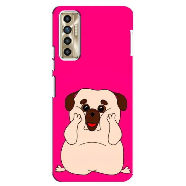 Чехол с рисунком «Веселый Мопсик» для TECNO Camon 17P (CG7n) Чехол с рисунком «Веселый Мопсик» для TECNO Camon 17P (CG7n)