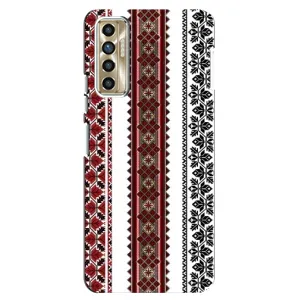 Силіконовый Чохол на TECNO Camon 17P (CG7n) з картинкой Вишиванки (Вишиваночки)