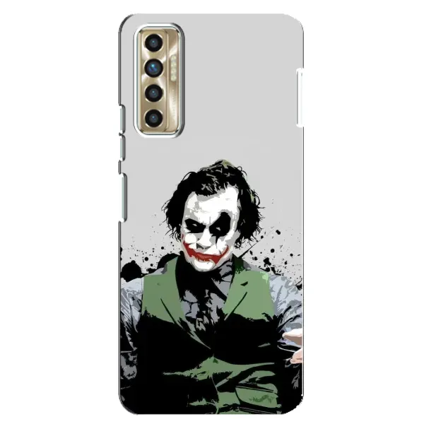 Чехол с рисунком «Взгляд Джокера» для TECNO Camon 17P (CG7n) Чехол с рисунком «Взгляд Джокера» для TECNO Camon 17P (CG7n)