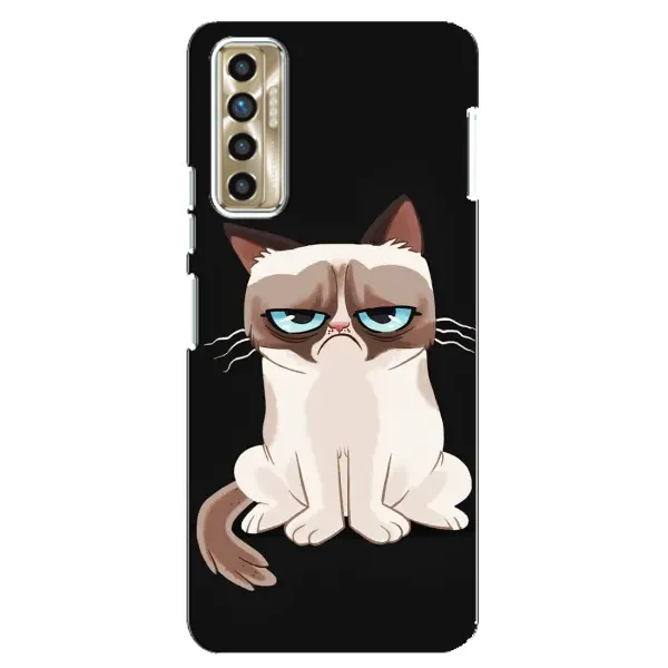 Чехол с рисунком «Взгляд кота» для TECNO Camon 17P (CG7n) Чехол с рисунком «Взгляд кота» для TECNO Camon 17P (CG7n)
