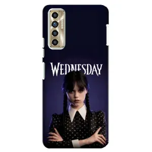 Чехлы с принтом Уэнсдей на TECNO Camon 17P (CG7n) (Wednesdey)