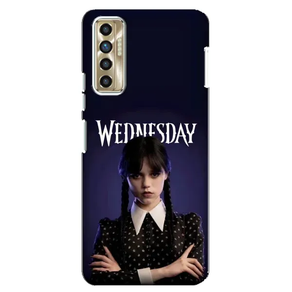 Чехол с рисунком «Wednesdey» для TECNO Camon 17P (CG7n) Чехол с рисунком «Wednesdey» для TECNO Camon 17P (CG7n)