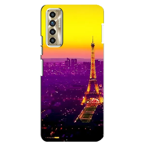 Чехол с рисунком «Яркая башня» для TECNO Camon 17P (CG7n) Чехол с рисунком «Яркая башня» для TECNO Camon 17P (CG7n)