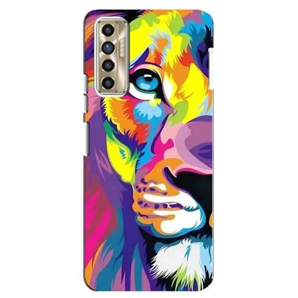 Чехол с рисунком «Яркий Лев» для TECNO Camon 17P (CG7n) Чехол с рисунком «Яркий Лев» для TECNO Camon 17P (CG7n)