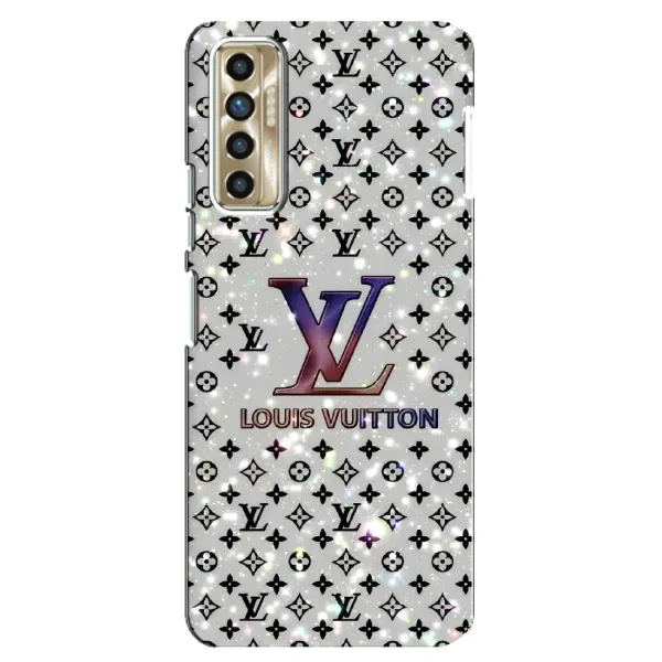 Чехол с рисунком «Яркий LV» для TECNO Camon 17P (CG7n) Чехол с рисунком «Яркий LV» для TECNO Camon 17P (CG7n)