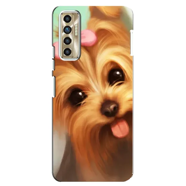Чехол с рисунком «Йоршенский терьер» для TECNO Camon 17P (CG7n) Чехол с рисунком «Йоршенский терьер» для TECNO Camon 17P (CG7n)