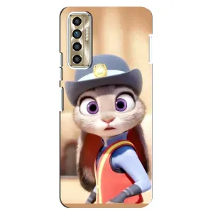Чехлы ЗВЕРОПОЛИС для TECNO Camon 17P (CG7n) (Заяц Джуді Хопс)
