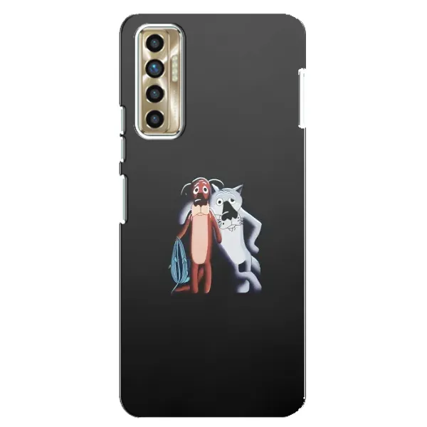 Чехол с рисунком «Шо, опять» для TECNO Camon 17P (CG7n)