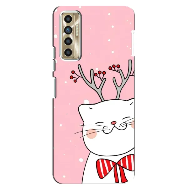 Чехол с рисунком «Зимний кот» для TECNO Camon 17P (CG7n) Чехол с рисунком «Зимний кот» для TECNO Camon 17P (CG7n)