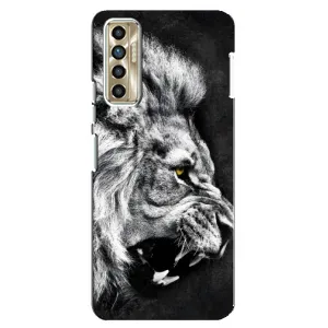 Чохол з картинкою на TECNO Camon 17P (CG7n) (Злий Лев)