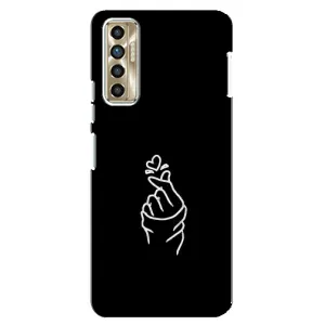 Чехлы (Знак сердечка) на TECNO Camon 17P (CG7n) (Знак Сердечка)